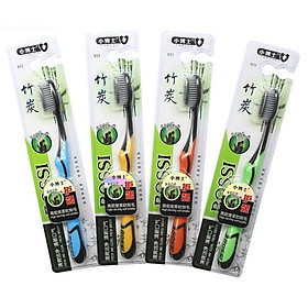 Mua Bàn Chải Đánh Răng Đi Du Lịch Than Tre Hoạt Tính BOSSI Hàn Quốc Cao Cấp Lông Mềm