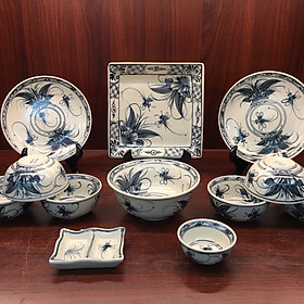 Mua Bộ 12 Sản Phẩm Vẽ Chuồn Chuồn Cao Cấp Bát Tràng