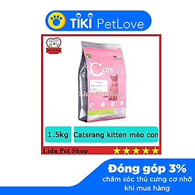 Hạt Catsrang Kitten cho mèo con 1.5kg