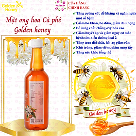 Mật ong Golden honey hỗ trợ tăng sức đề kháng, giảm ho, viên họng