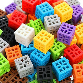 108pcs Square Blocks Toy Connection Kindergarten Early Educational Toy