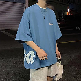4 Color【M-3XL】 Summer New Style Fashion Simplicity Printed Short Sleeve T-shirt Men Breathable Unisex Half Sleeve T-shirt Oversize Student Short T-shirt Couple Wear