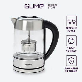 Mua Bình Đun Siêu Tốc Khử Clo GUME Thủy Tinh 1.7L - GMK 2201 - Hàng Nhập Khẩu Hàn Quốc