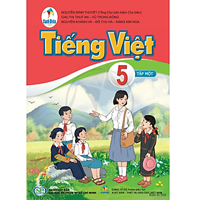 Sách giáo khoa Tiếng Việt 5- Tập một- Cánh Diều (Kèm Nilon bọc Sách)