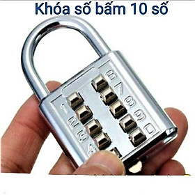 Mua khóa số mini 10 số