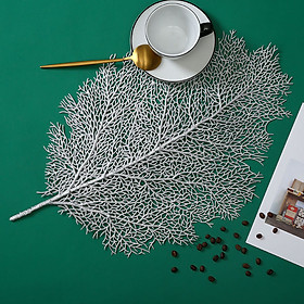 Phụ Kiện Chụp Ảnh, Lót Bàn Ăn Trang Trí Decor Nhà Hình Chiếc Lá Siêu Đẹp