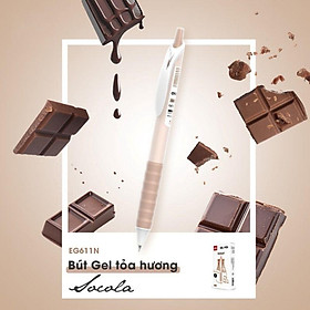 Bút Gel Thơm Deli 0.5mm Mùi Hương Socola EG611S