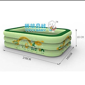 Mua Combo hồ bơi 2 1m kèm bơm điện và phao cổ