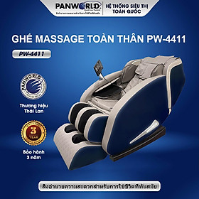 Ghế massage Panworld PW-4411 thương hiệu Thái Lan Hàng chính hãng