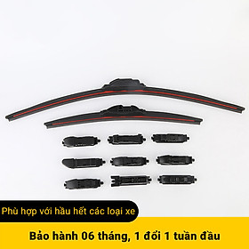 Bộ cần gạt mưa Slicon mềm A8 dành cho xe Daewoo: Lacetti EX,Gentra, Matiz.. và các dòng khác hãng Daewoo - Hàng nhập khẩu