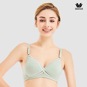 Áo lót Wacoal không gọng, form thoải mái, cup 3/4, ren, dây liền I22SFB199