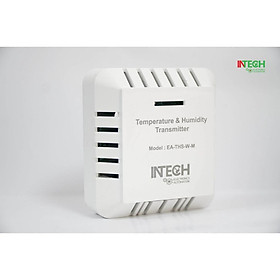 Cảm biến nhiệt độ, độ ẩm gắn tường Intech EA-THS-W-L (không dây)