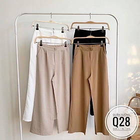 Bigsize 60-90KG vmart Quần suông Q28 hàng Quảng Châu cao cấp chiết eo giấu bụng