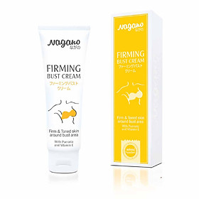 Kem Nâng Nở Ngực Nagano Japan 100ml - Firming Bust Cream - Kem giúp nỡ ngực một cách tự nhiên, định hình khuôn ngực nở nang, săn chắc. 