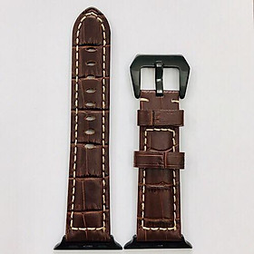 Dây đeo cho Apple Watch hiệu Kakapi Leather Ds size 42 mm - Hàng nhập khẩu