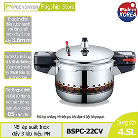 Mua Nồi Áp Suất PoongNyun BSPC-22CV (4.5L)