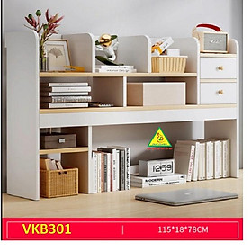 Mua KỆ HỔ SƠ ĐỂ BÀN  KỆ SÁCH ĐỂ BÀN  KỆ ĐỰNG TÀI LIỆU BẰNG GỖ VKB301