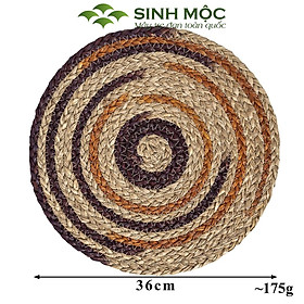 Mua Miếng lót cói đa năng Sinh Mộc  tấm lót trang trí bàn ăn  decor lót cói chụp ảnh - M2006