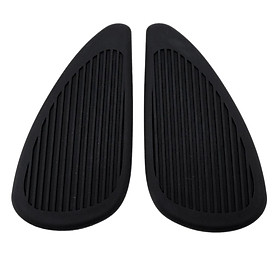Side Tank Pad 3D Tank Protection Tank Pad Grip Pad for Universal Motorcycle