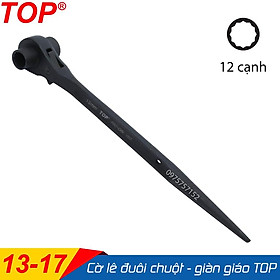 Cờ lê đuôi chuột 13-17mm, cờ lê giàn giáo tự động TOP thép PRO-CRV cao cấp