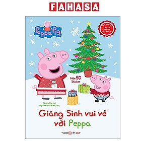 Sách - Sách Tương Tác - Cùng Học Cùng Chơi Với Peppa Pig - Giáng Sinh Vui Vẻ Với Peppa