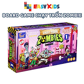 Board Game Nhiều Người Chơi, Đồ Chơi Chơi Cùng Bạn Bè Chạy Trốn Zombies Có Nam Châm