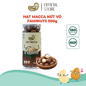 Hạt Mắc Ca Hũ FAMINUTS (500g)