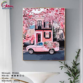 Mua Tranh sơn dầu số hoá tự tô màu Gam PC4461 40x50cm căng sẵn khung