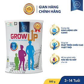 Sữa Bột Hoàng Gia Úc GROW UP MILK POWDER Hỗ Trợ Phát Triển Chiều Cao Cho Trẻ Từ 3-14 Tuổi 500g