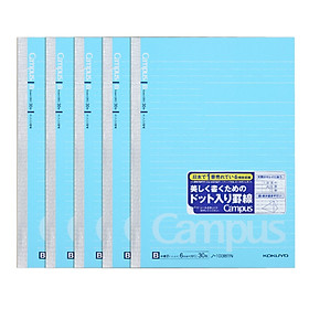 (KOKUYO) Japan imported Campus point line notebook child (10mm wide line distance) 5 installed B5 / 30 pages yellow NO-D3ULTN