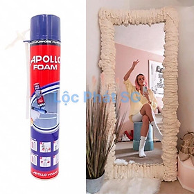 Keo bọt nở - Foam 750ml dùng trang trí làm gương mây bồng bềnh siêu hot