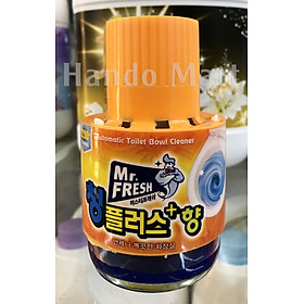 Cốc thả bồn cầu tẩy xanh toilet Mr.Fresh 180g hương Cam Quế