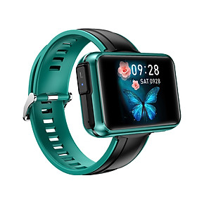 LEMFO T91 1.4-Inch 2 in 1 Smart Bracelet with TWS Earbuds Sports Watch BT5.0 Fitness Tracker IP67 Waterproof Sleep/Heart