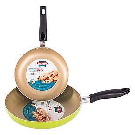 Bộ Đôi Hoàn Hảo Chảo Siêu Chống Dính Sunhouse SHS 2418