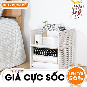 Kệ Ngăn Kéo AYoung Kệ Đựng Đồ Oliving Phân Chia Tủ Quần Áo, Đồ Dùng Gấp Gọn Thông Minh Phong Cách Hàn Quốc ST37