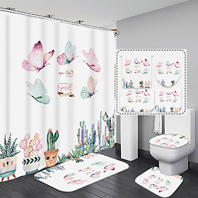 Mua Rèm phòng tắm / Rèm cửa sổ - Những chú bướm hồng xinh