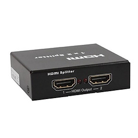Mua Bộ chia HDMI 1 ra 2 cổng hỗ trợ 2K  4K ( Vỏ sắt )