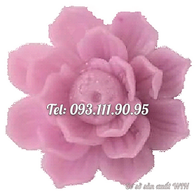 Mua Khuôn làm bánh  rau câu silicon hoa sen nở nhiều tầng loại 8 cm – Mã số 1998