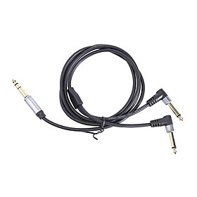 1/4 Insert Cable 6.35mm TRS to Dual 6.35mm  Cable for Preamps