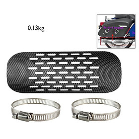 Motorcycle Motorbike Exhaust Heat Shield Protector Exhaust Pipe Muffler Silencer Pipe Cover Guard for Harley Prince racing 400 earth