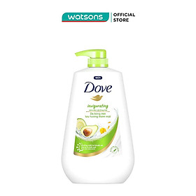 Sữa Tắm Dove Dưỡng Thể Invigorating Lưu Hương Thơm Mát Chiết Xuất Bơ & Hoa Cúc 500g