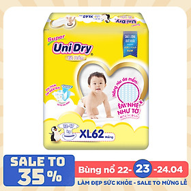 Tã Dán Unidry XL62 (12 - 17 Kg)