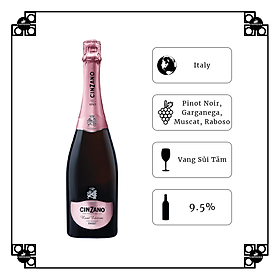 Rượu Vang Sủi Tăm Cinzano Rose Edition Sweet