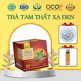 Trà Tam Thất Xạ Đen giúp phòng chống ung thư, nâng cao sức đề kháng, ngủ ngon Hộp 30 Túi Lọc Siêu Thị Thiên Nhiên