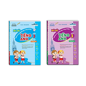 Sách - combo global success - bộ đề kiểm tra định kỳ 4 kỹ năng tiếng anh lớp 3 tập 1 + 2