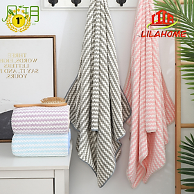 Khăn Tắm Bông San Hô (70x140cm) Mềm Mại Êm Ái Thấm Hút Tốt Và Nhanh Khô - Hàng Chính Hãng (Giao Màu Ngẫu Nhiên)