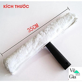 Mua (hàng nhập khẩu)Bông thỏ lau kính tay cầm chữ T 35cm