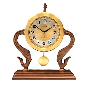 Đồng hồ Để Bàn quả lắc gỗ cao cấp BL-01(HT)