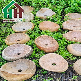 Mua Lavabo Đá Cuội ( Chưa kèm vòi ) - Công ty Huy Hùng