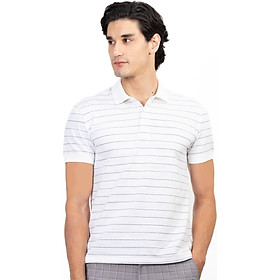 Áo Polo Nam Novelty NATMSLMCSR191234N - Xanh Đen Sọc Trắng